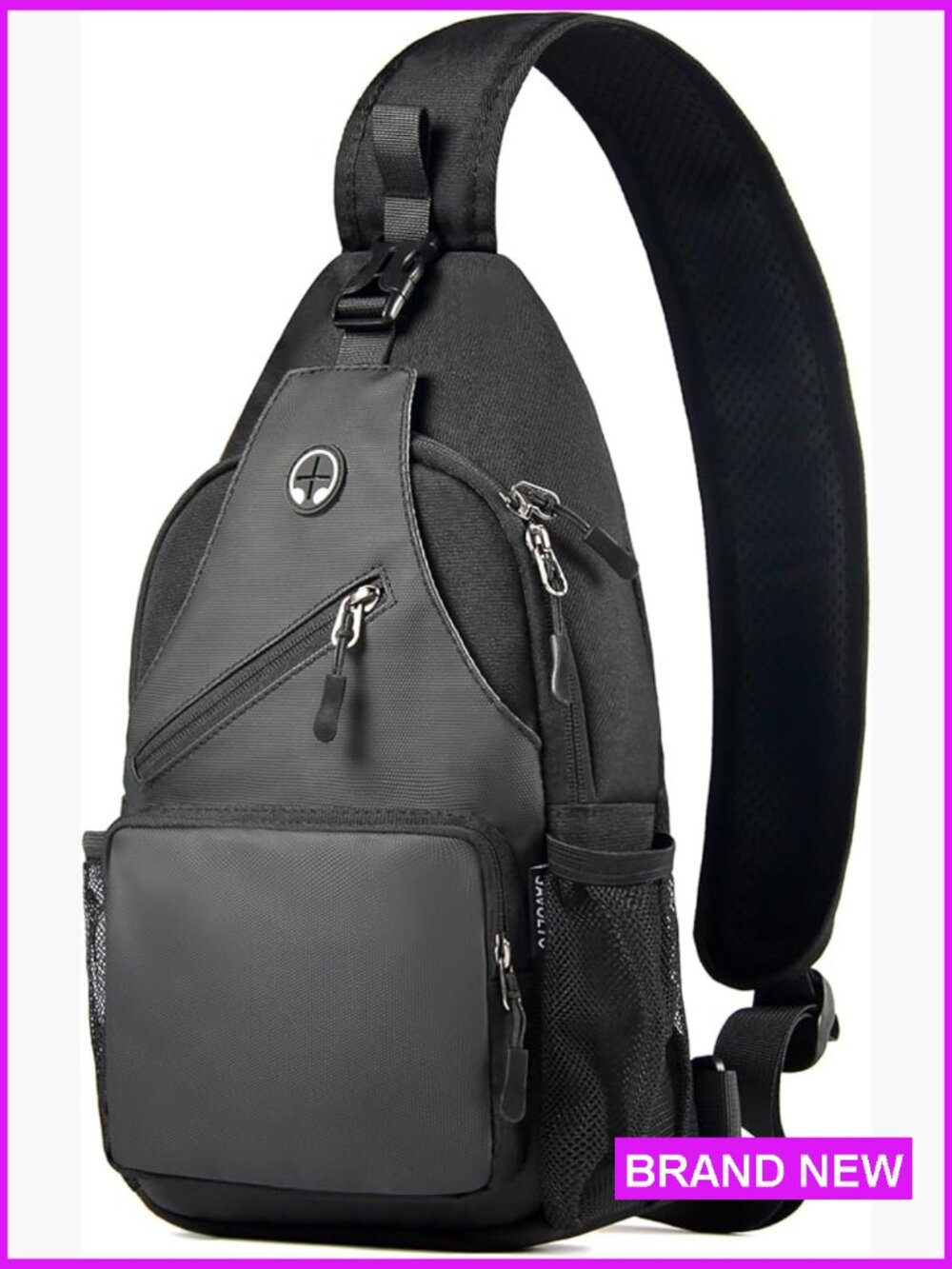 Sling Bag Crossbody Backpack Mens Shoulder Bag Casual Daypack Hiking Travel